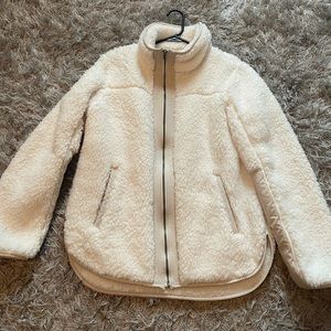 Abercrombie & Fitch Sherpa Zip-Up